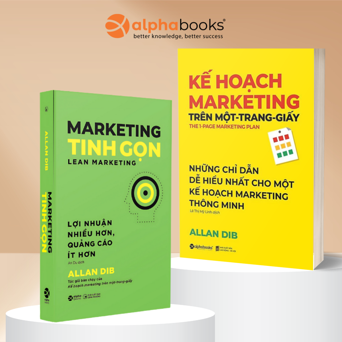 Combo Marketing Thực Chiến: Kế Hoạch Marketing Trên 1 Trang Giấy + Marketing Tinh Gọn